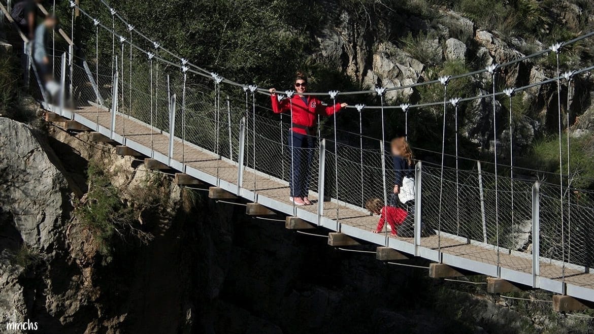ruta de los puentes colgantes Chulilla