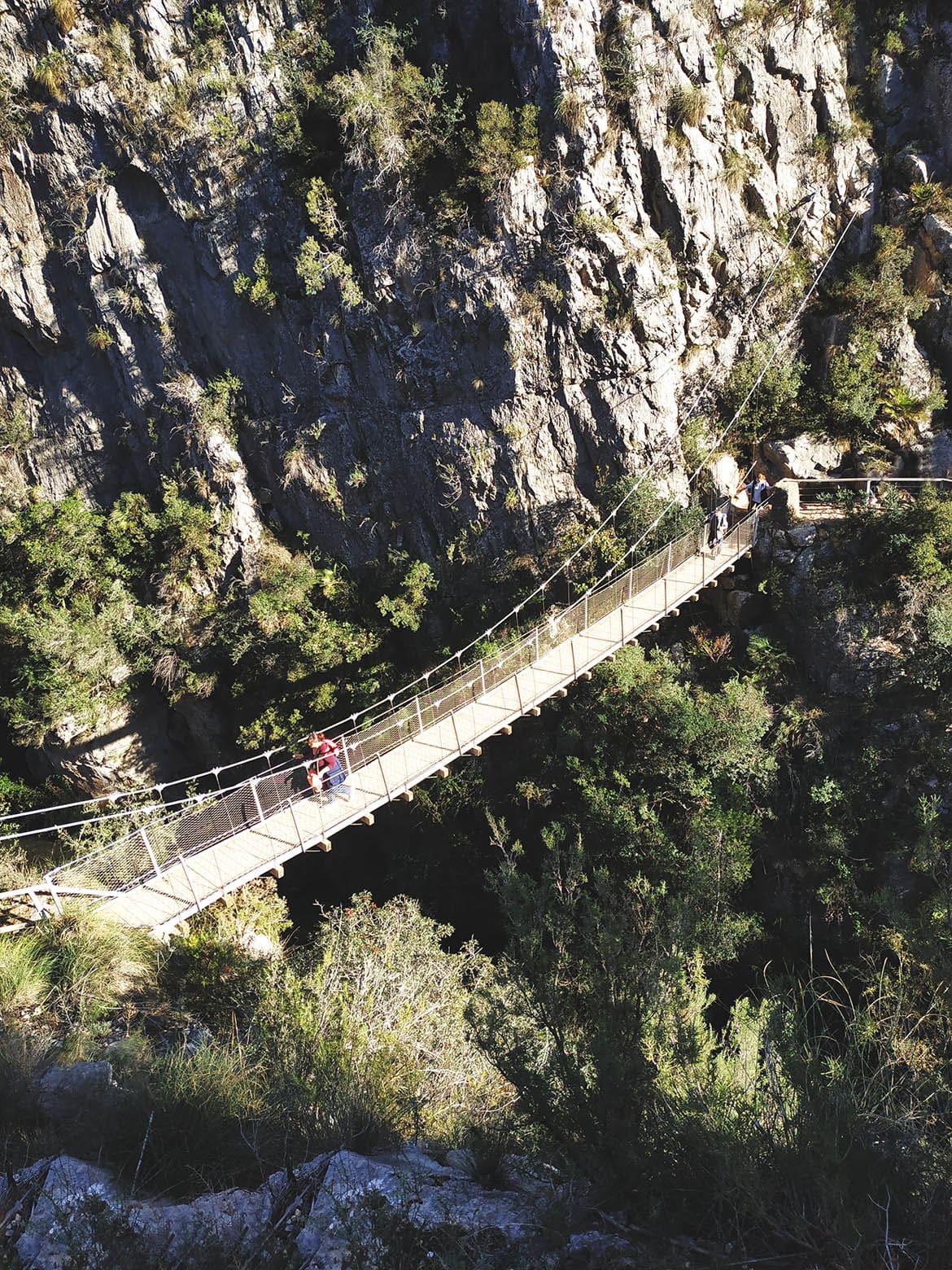 ruta en valencia chulilla puentes colgantes