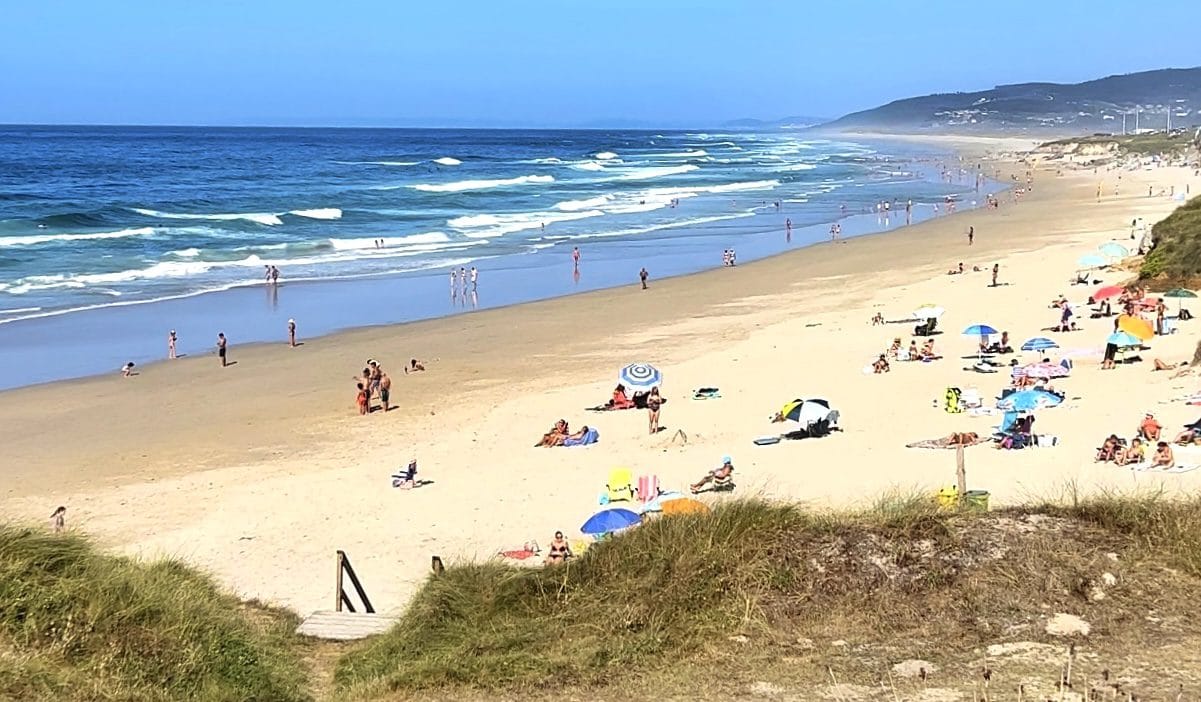Playa de Razo, Galicia.