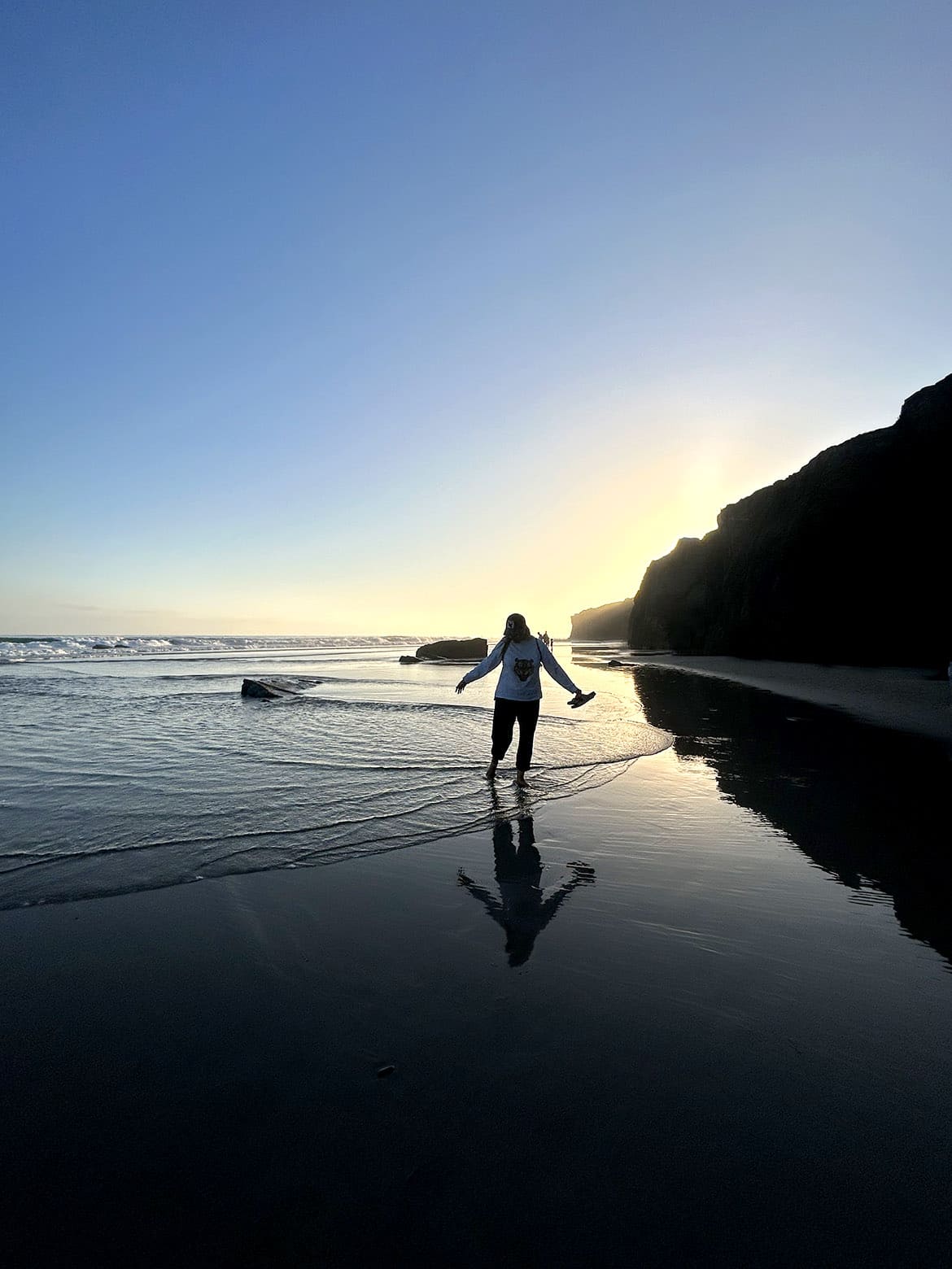 amanecer playa de las catedrales Galicia 