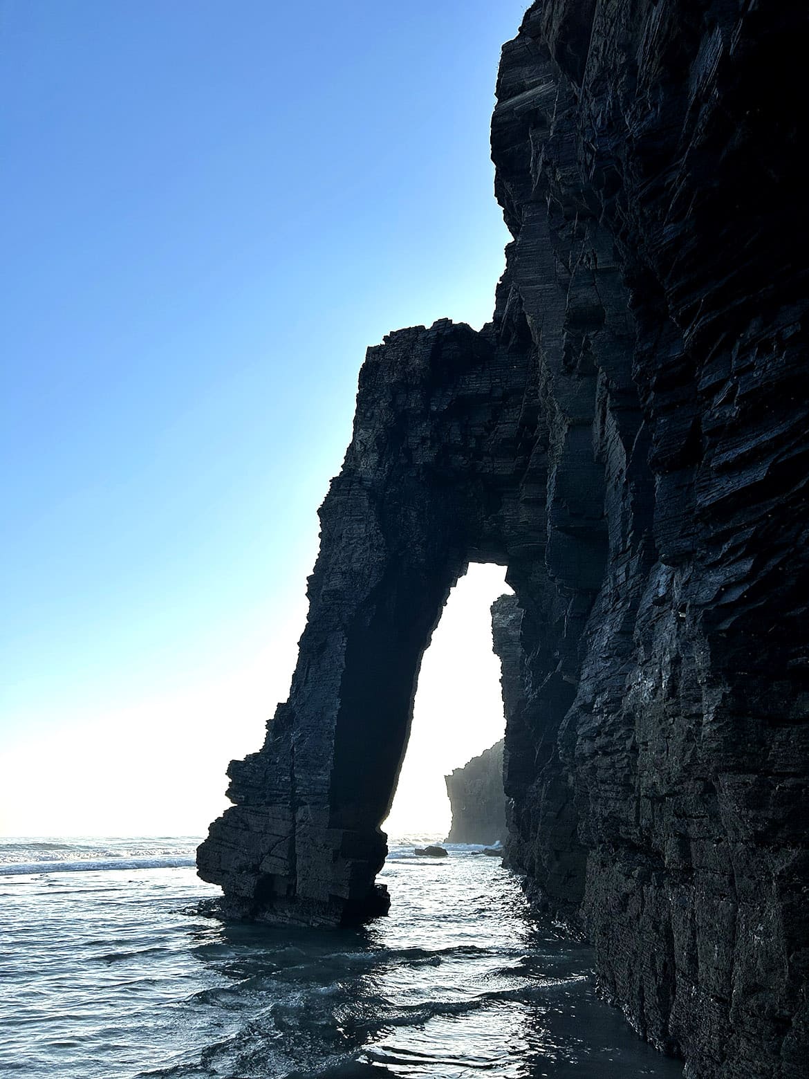 arcos de la playa de las Catedrales Galicia