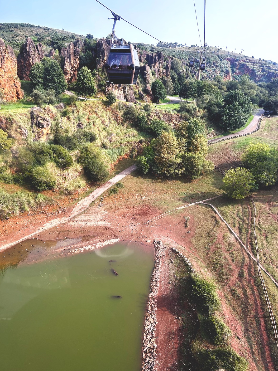Teleférico en Cabárceno Cantabria