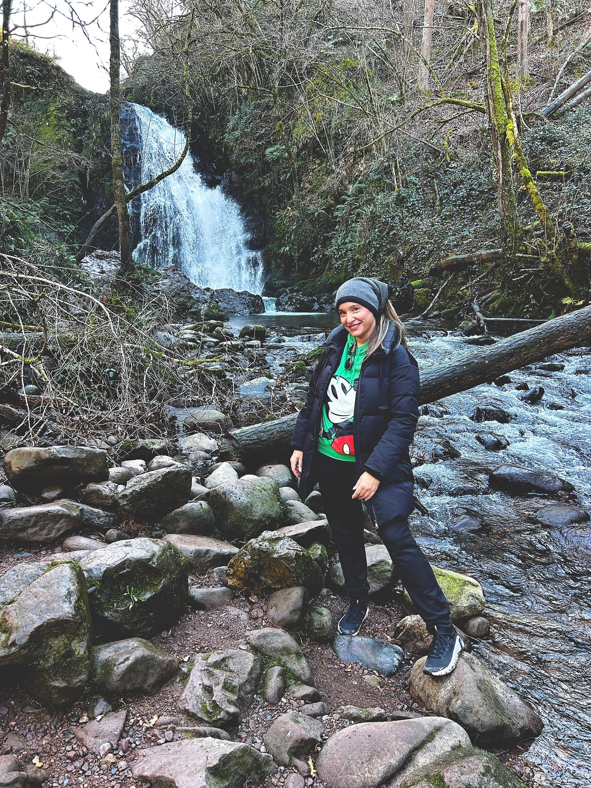 Ruta por el valle del Bastan, cascada del Xorroxín