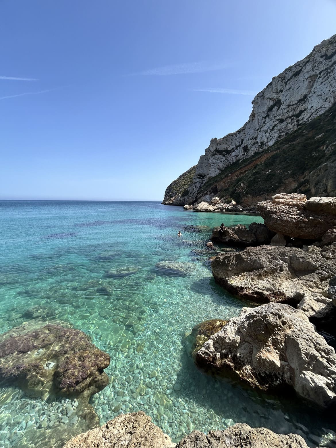 Playa Granadella en Jávea