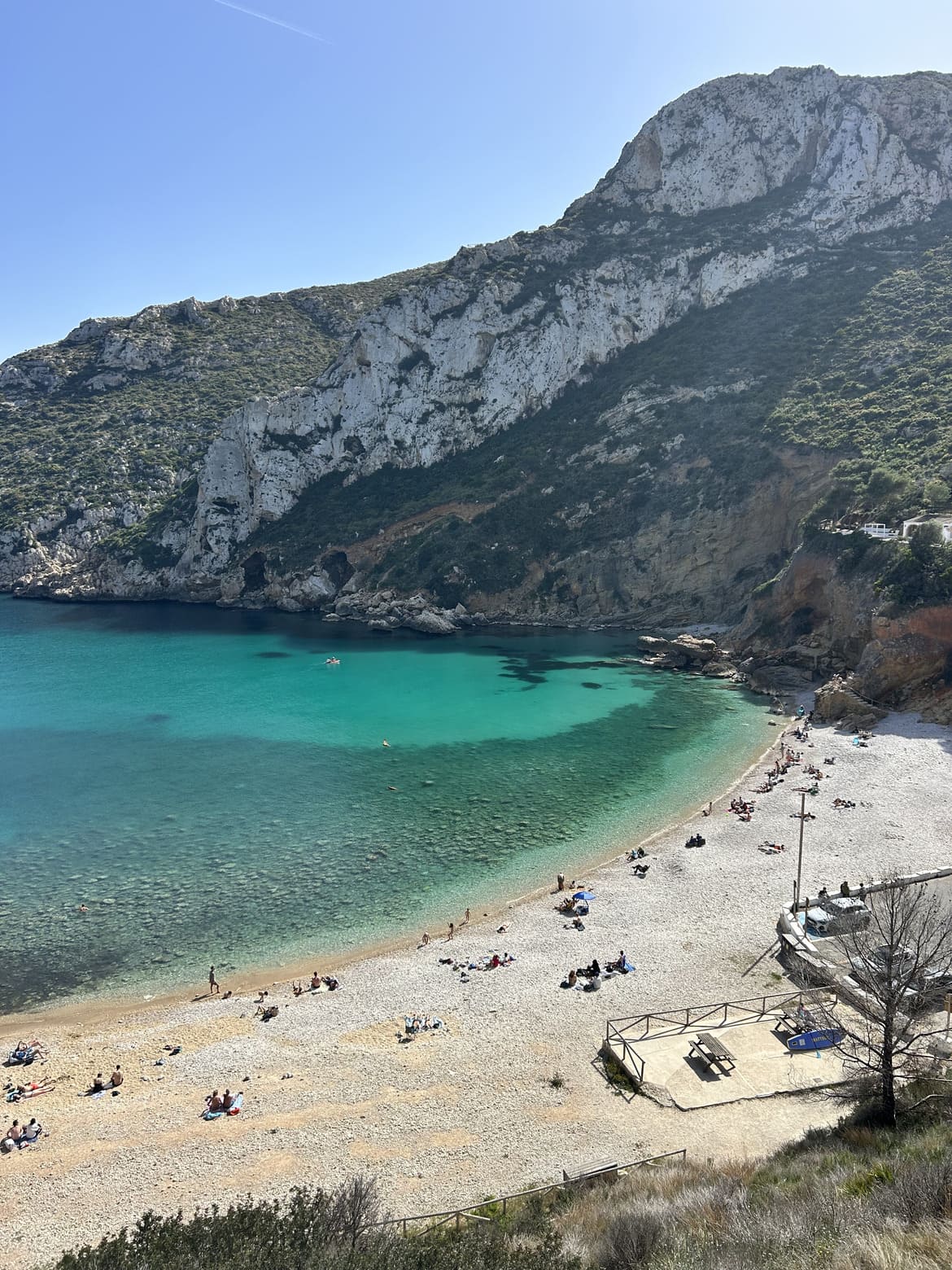 Playa Granadella en Jávea