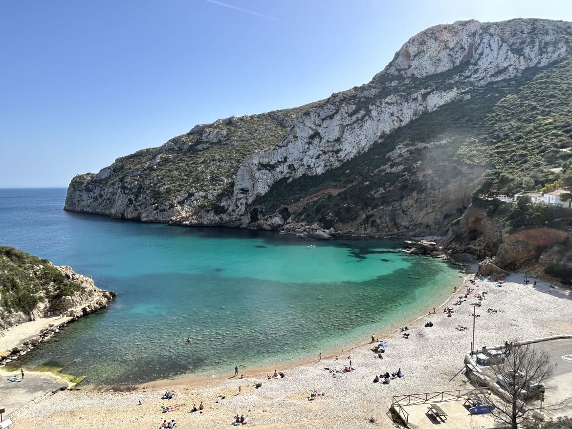 Playa de la Granadella en Jávea Alicante